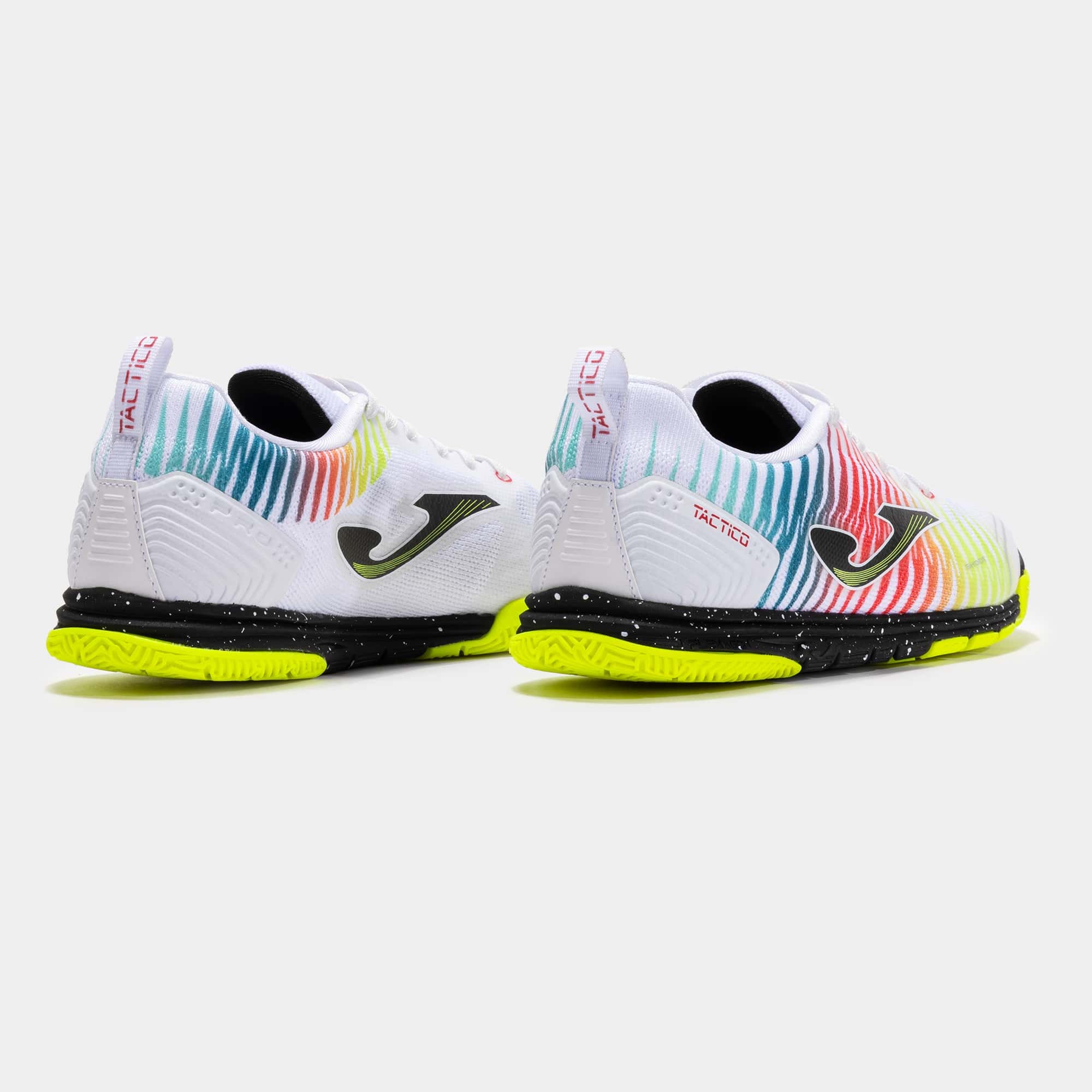 Futsal shoes Tactico 25 indoor white yellow red