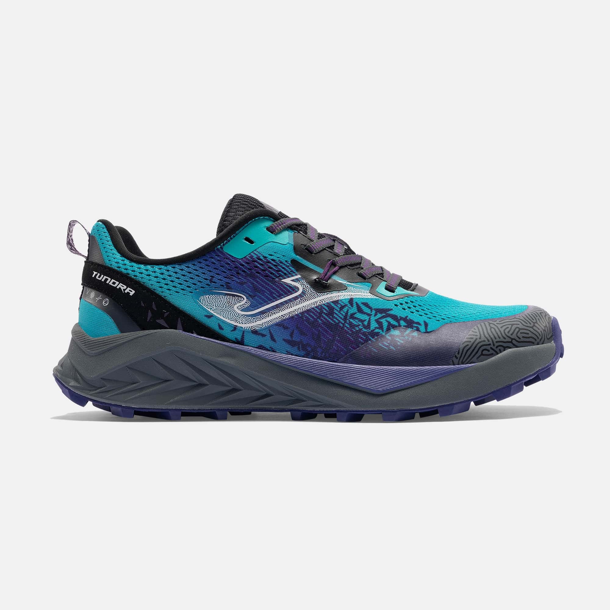 Trail-running shoes Tundra 26 man turquoise