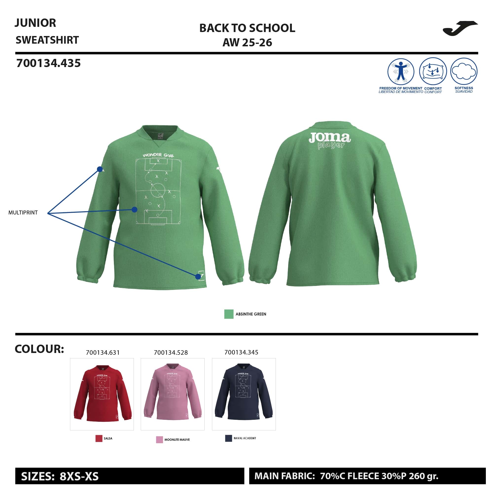 Sweatshirt junior Kids Camp