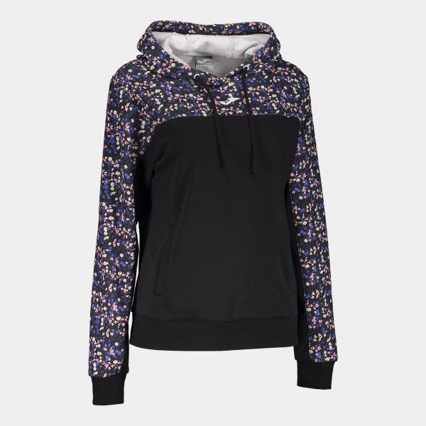 Hooded sweater woman Daphne black pink blue