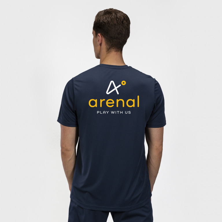 Arenal - Shirt short sleeve man Combi navy blue