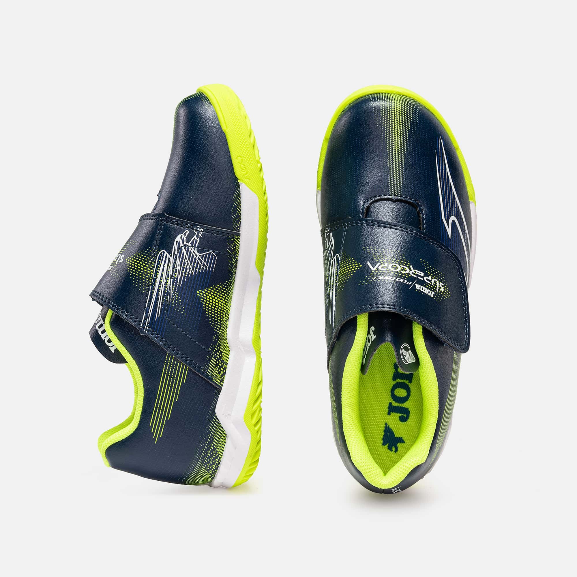 Futsal shoes Supercopa Jr 26 indoor junior navy blue