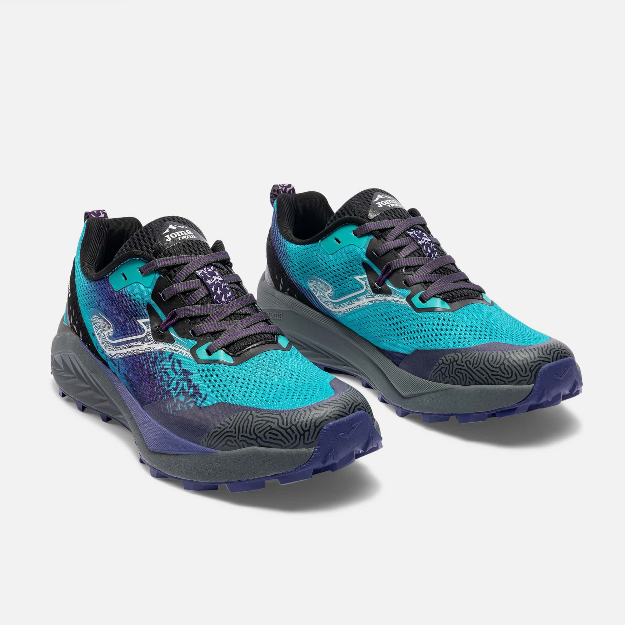 Trail-running shoes Tundra 26 man turquoise