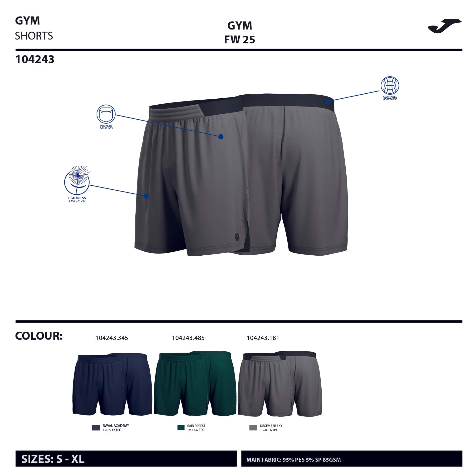 Bermuda shorts man Core