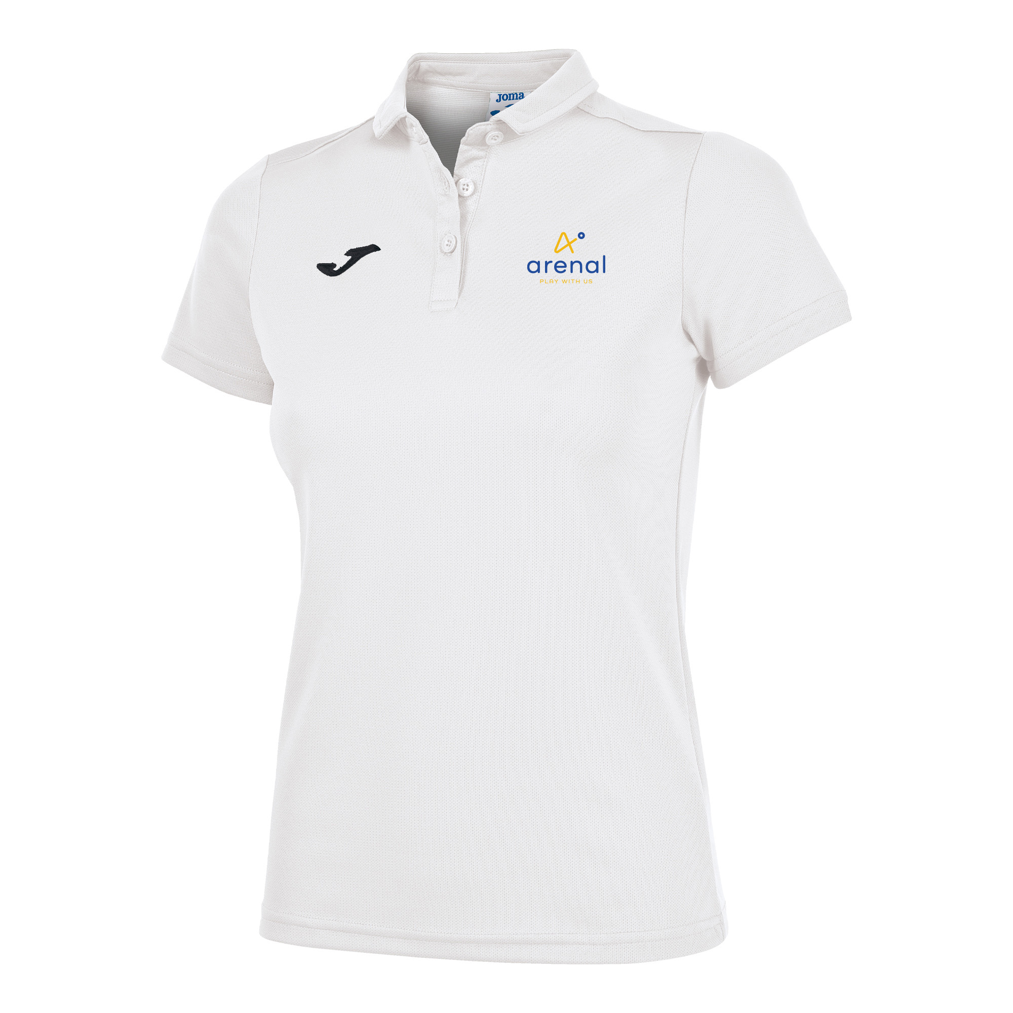 Arenal - Polo shirt short-sleeve woman Hobby white