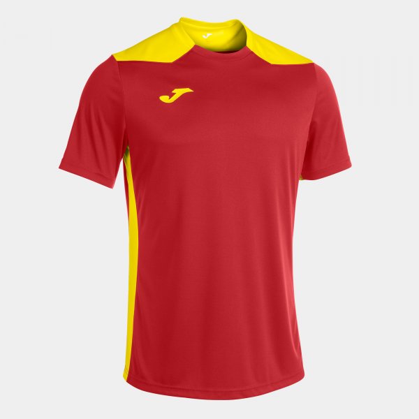 Shirt short sleeve man Championship VI red yellow