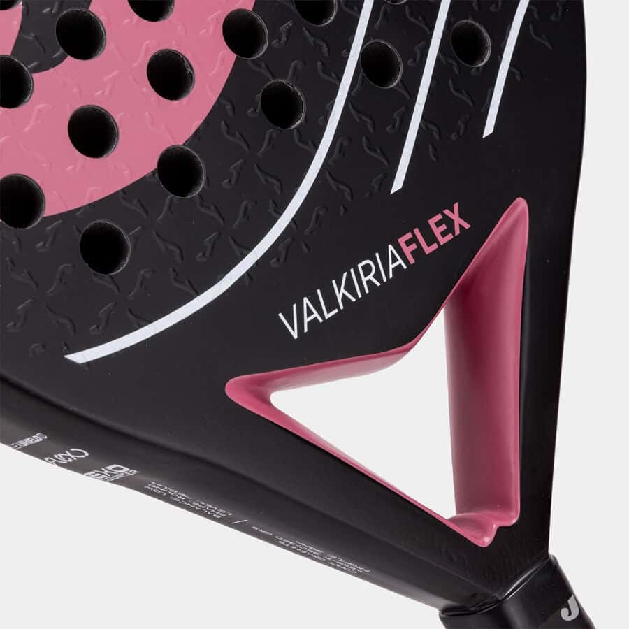 Padel racket Valkiria Flex black pink