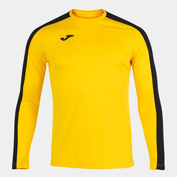 Long sleeve shirt man Academy III yellow black