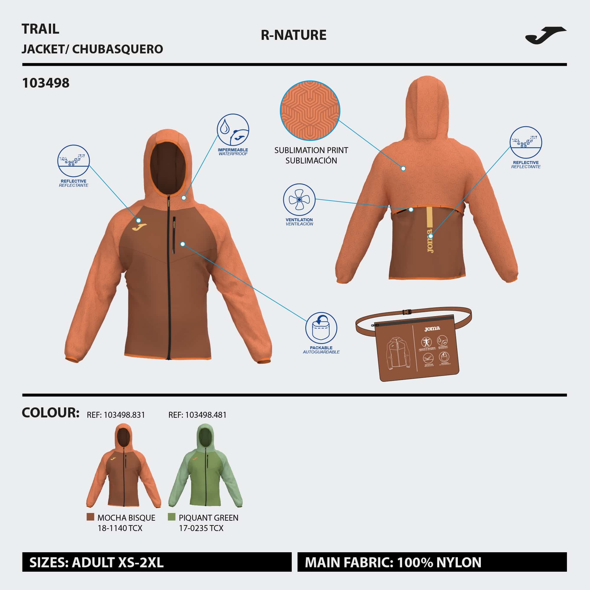 Windbreaker man R-Trail