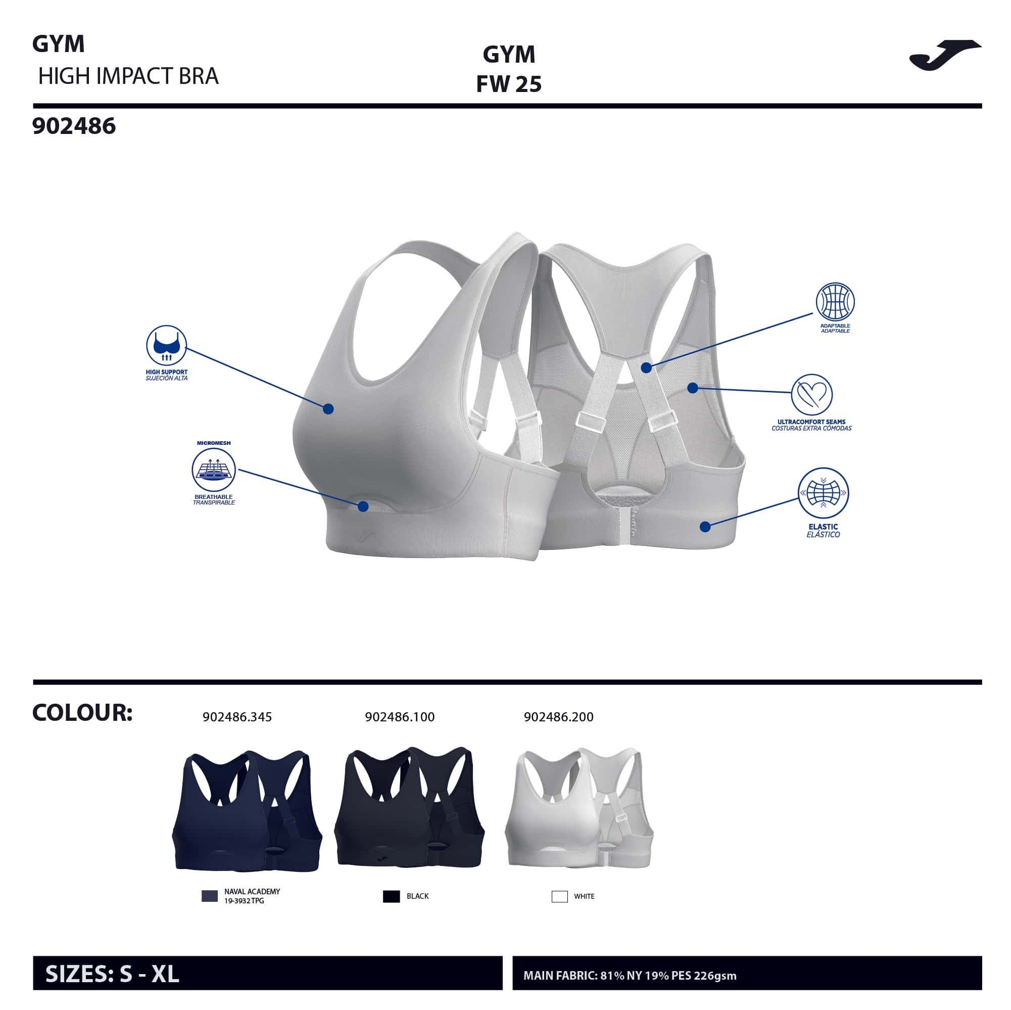 Sports bra woman Core