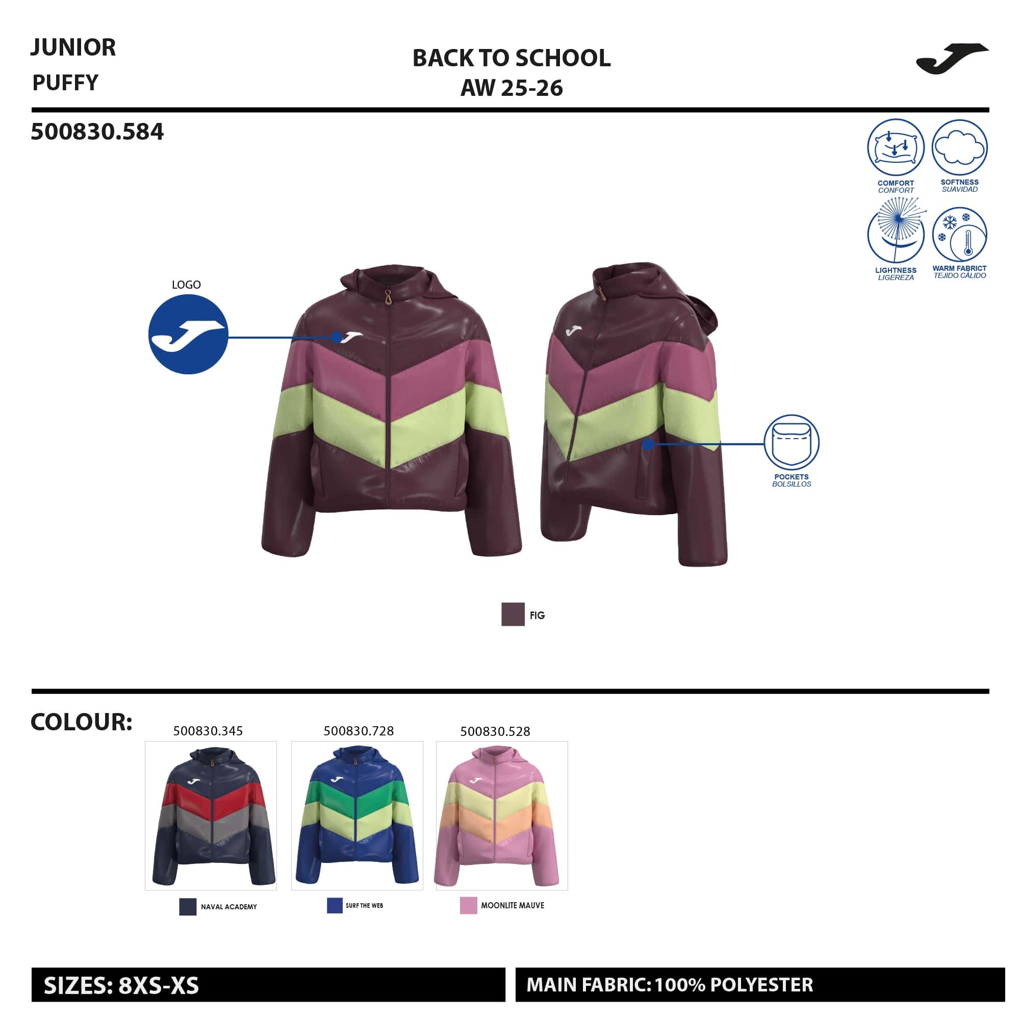 Anorak junior Kids Camp