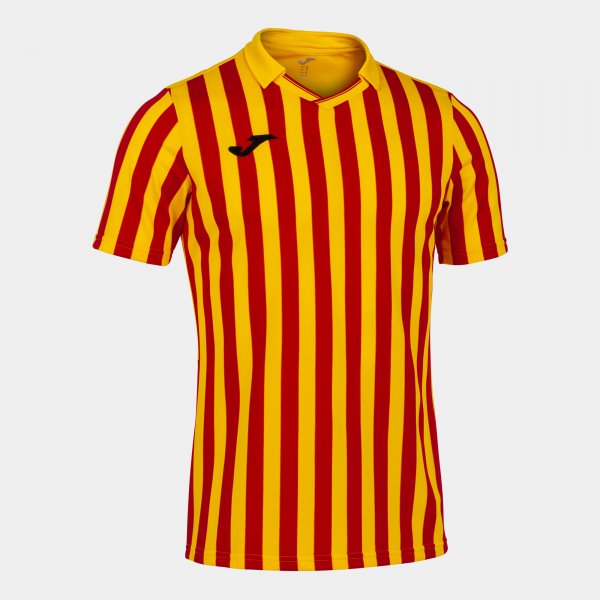 Shirt short sleeve man Copa II yellow red