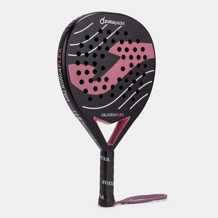Padel racket Valkiria Flex black pink