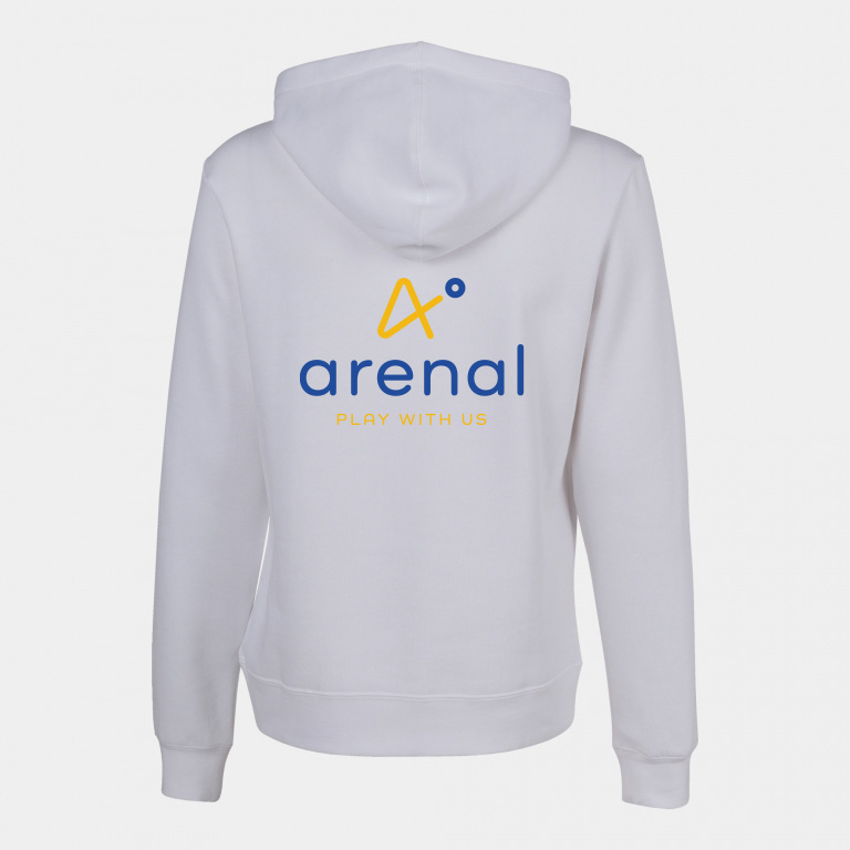 Arenal - Hooded sweater woman Montana white