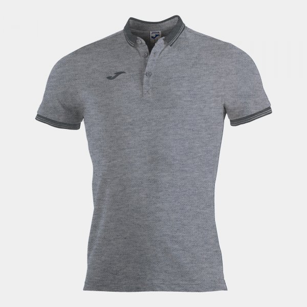Polo shirt short-sleeve man Bali II gray