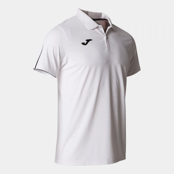 Polo shirt short-sleeve man Torneo white
