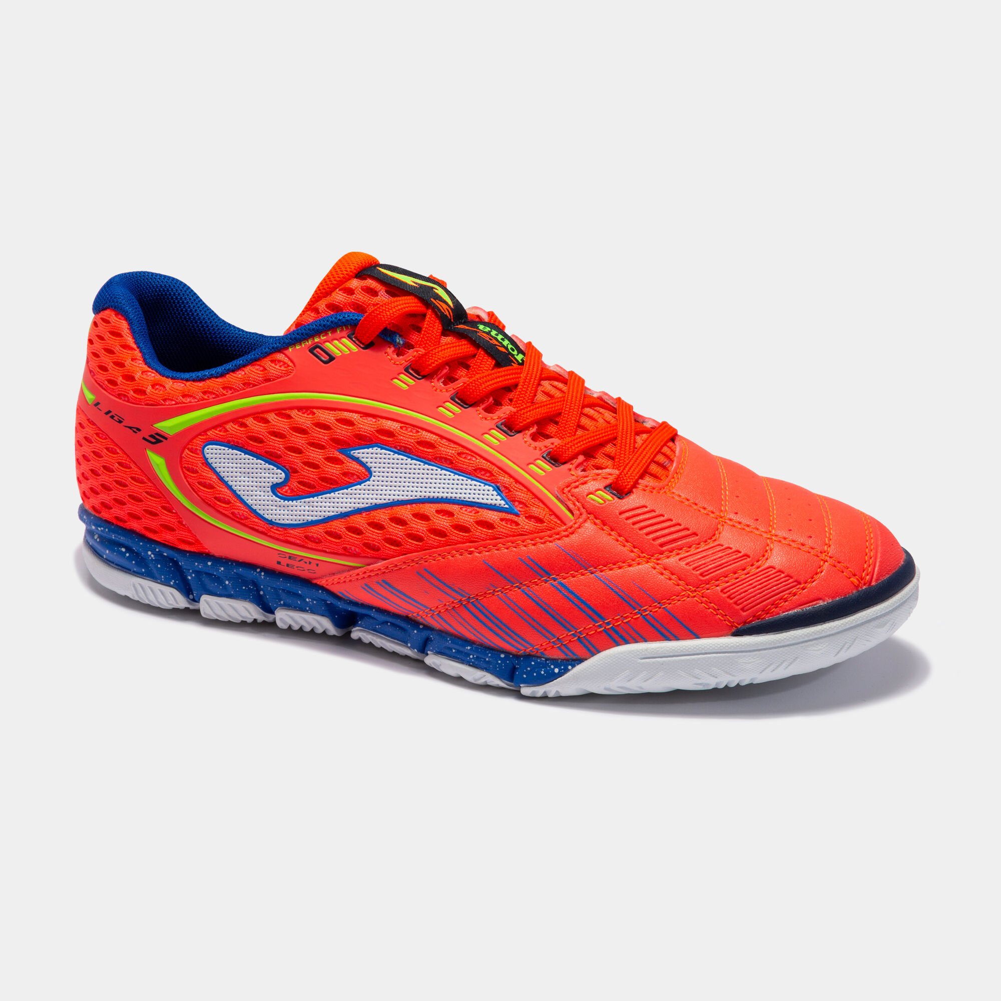 Futsal shoes Liga-5 22 indoor fluorescent orange