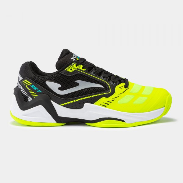 Shoes T.Set 23 clay man black fluorescent yellow