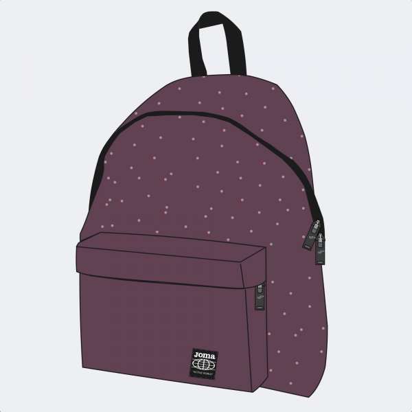 Backpack - shoe bag Active World burgundy