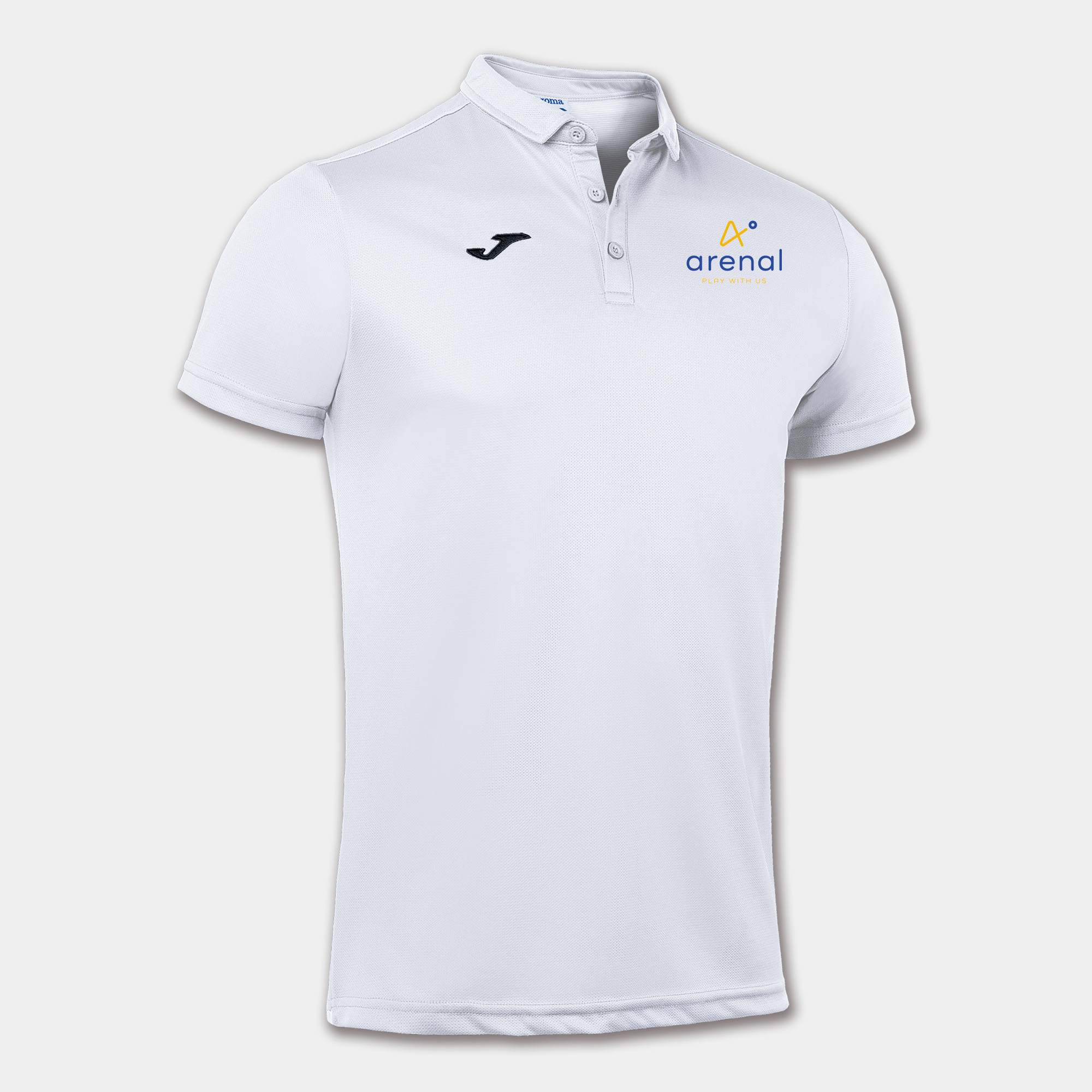Arenal - Polo shirt short-sleeve man Hobby white