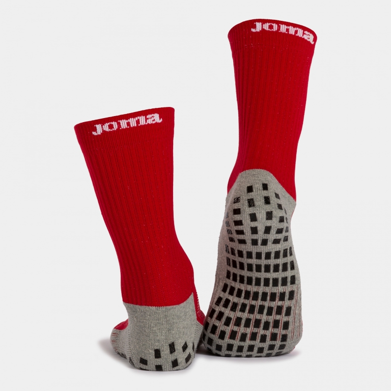 Socks unisex Anti-Slip red