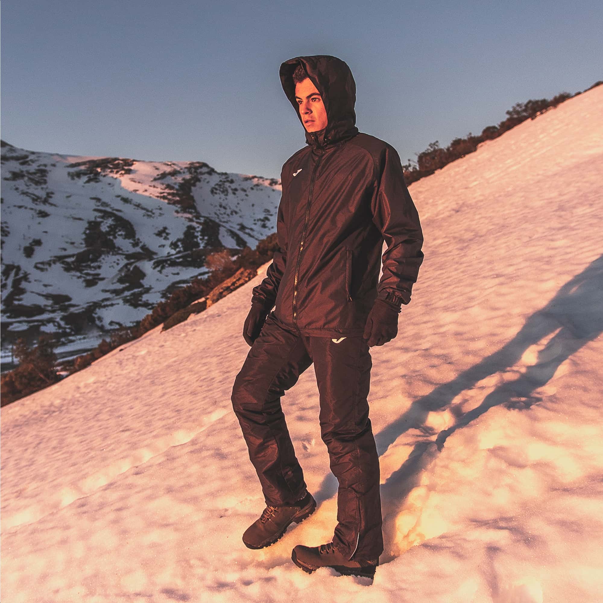 Rainjacket man Cervino