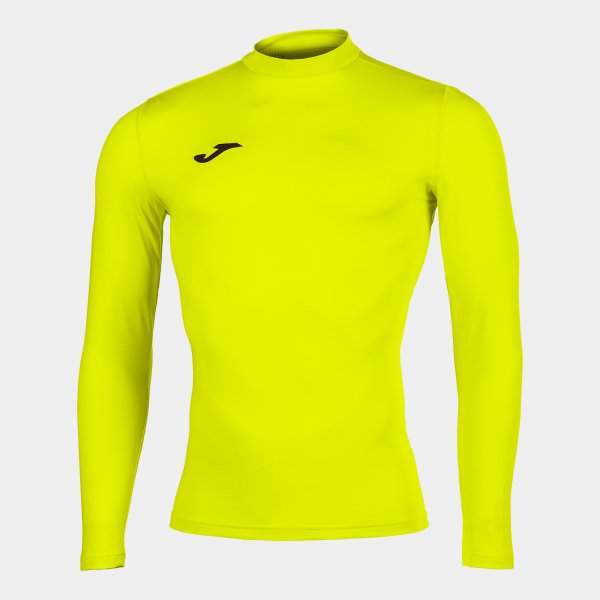 Long sleeve shirt unisex Brama Academy fluorescent yellow