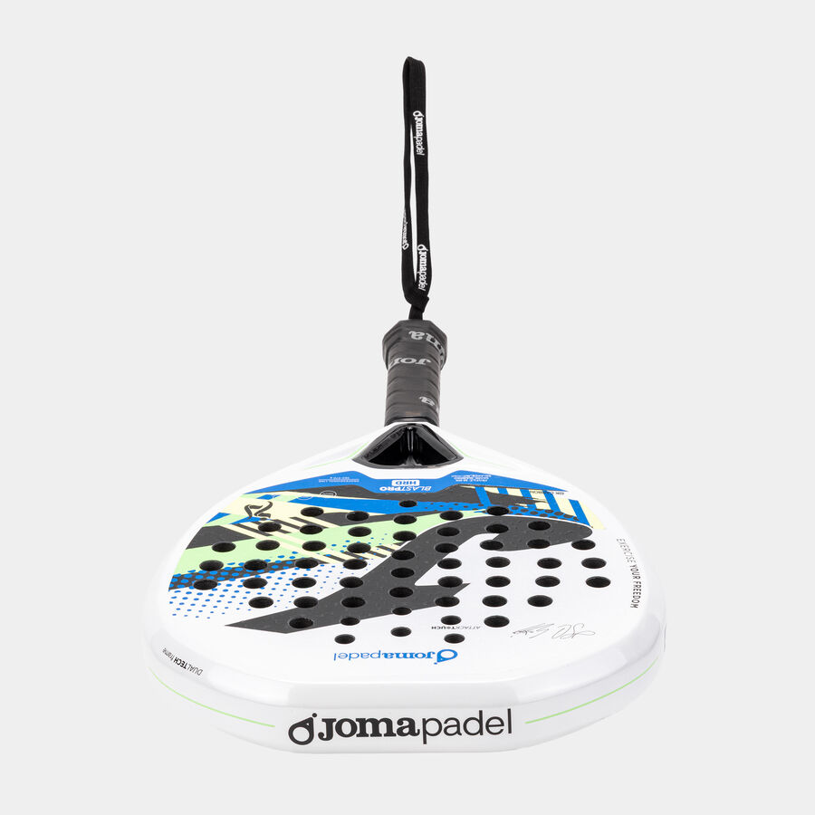 Padel racket Blast Pro Hrd Juanlu Esbri white royal blue