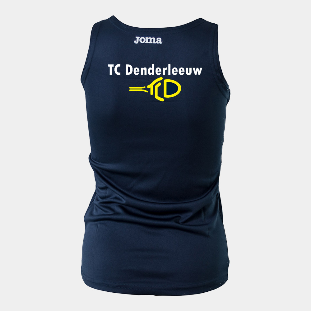 TC Denderleeuw - Sleeveless t-shirt woman Diana navy blue