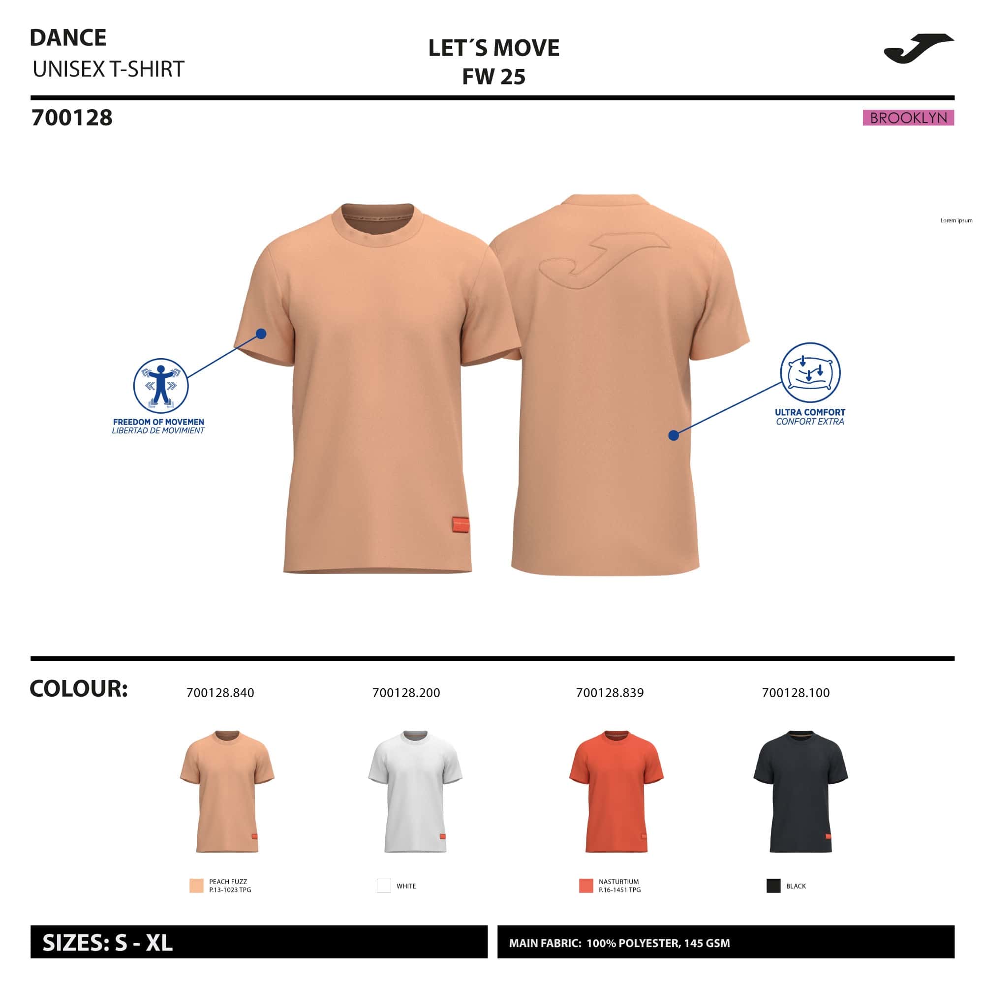 Shirt short sleeve unisex Step