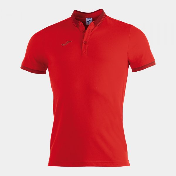 Polo shirt short-sleeve man Bali II red