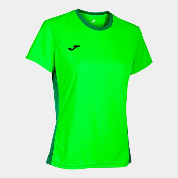 Shirt short sleeve woman Winner II fluorescent green