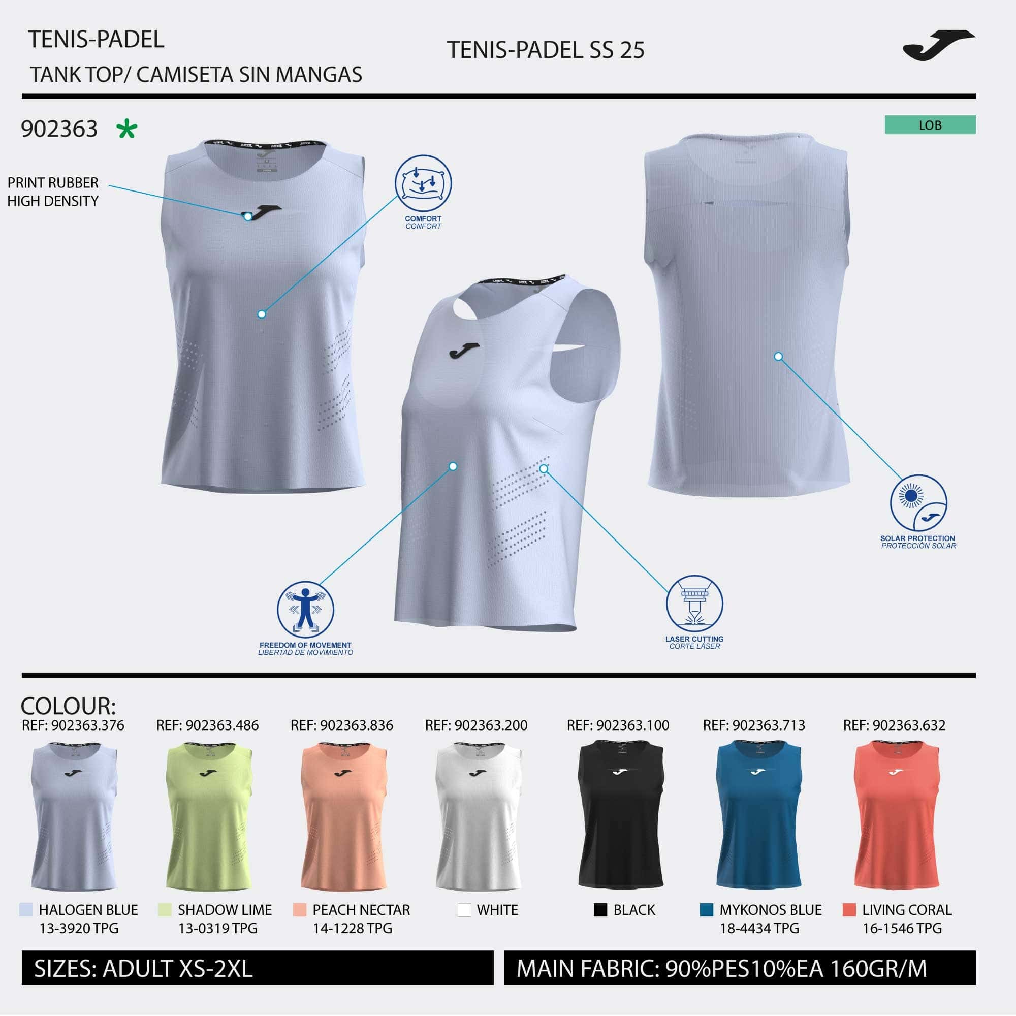 Sleeveless t-shirt woman Challenge
