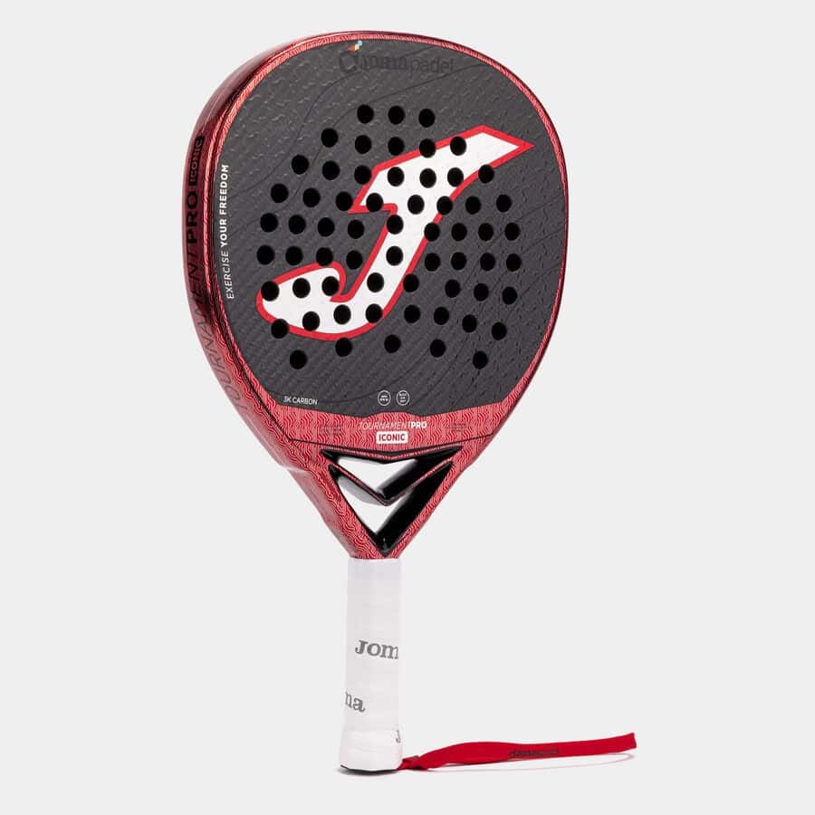Padel racket Tournament Pro Iconic black red