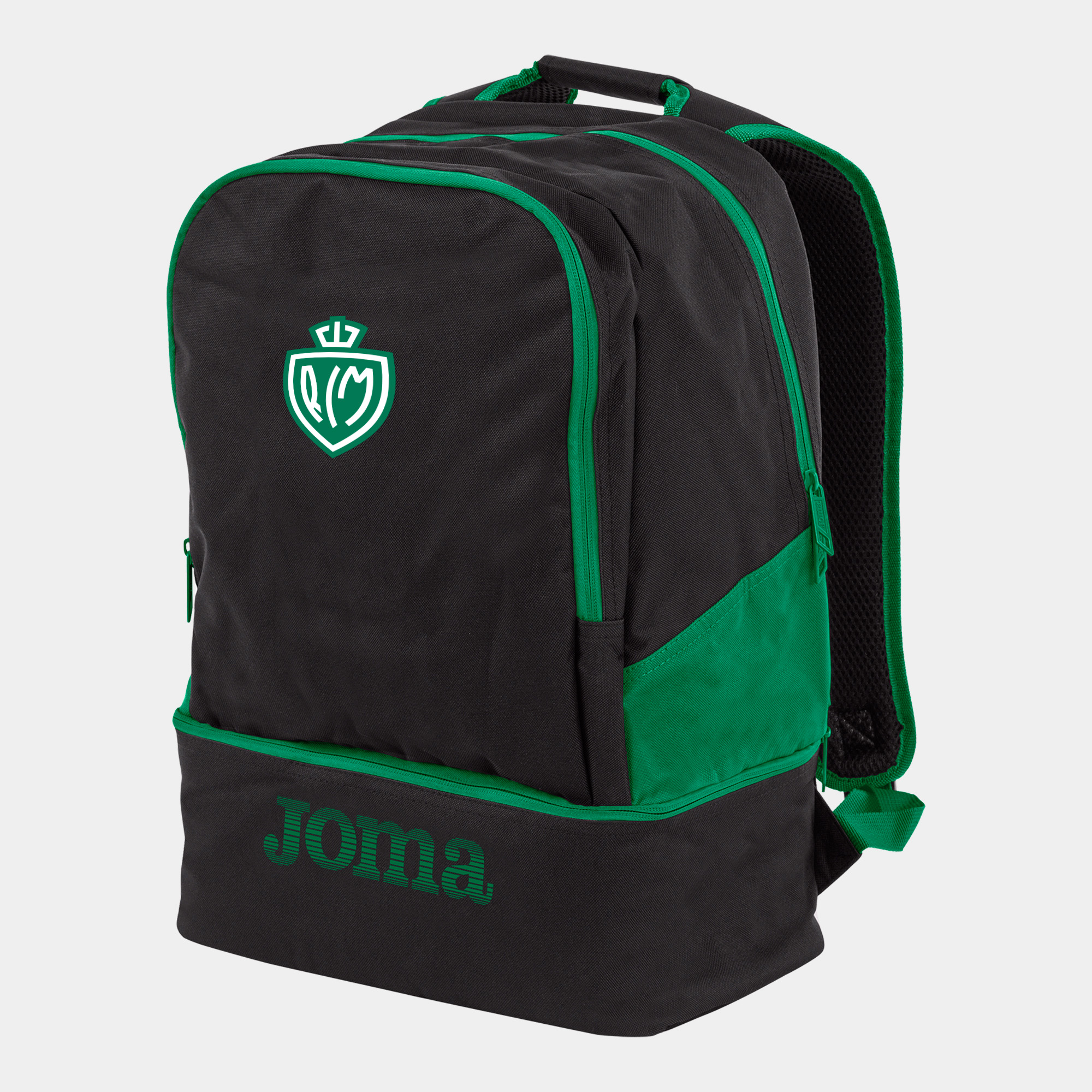 Racing Mechelen - Backpack - shoe bag Estadio III black green
