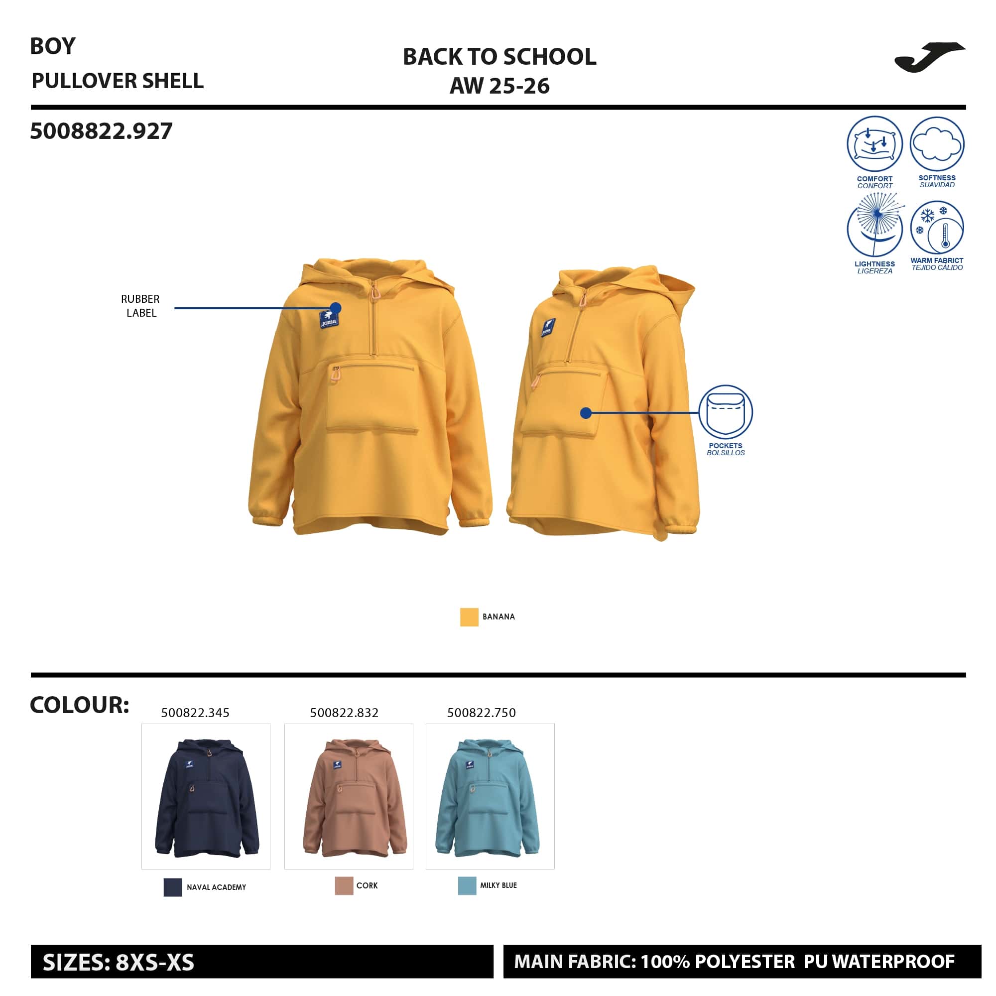 Anorak boy Kids Camp