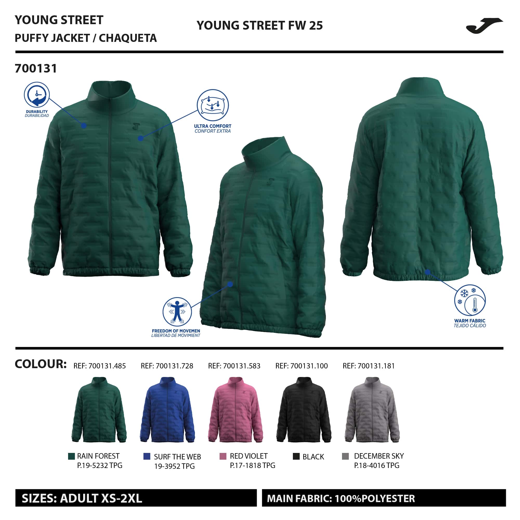 Anorak unisex U-Tribe