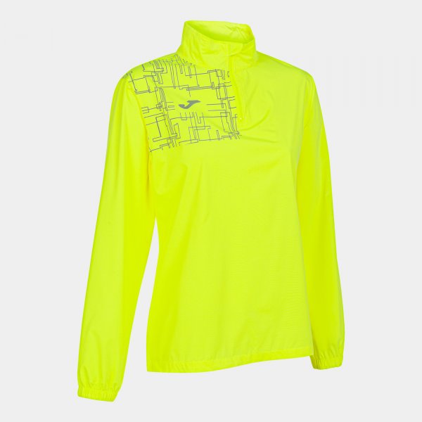Sweatshirt woman Elite VIII fluorescent yellow