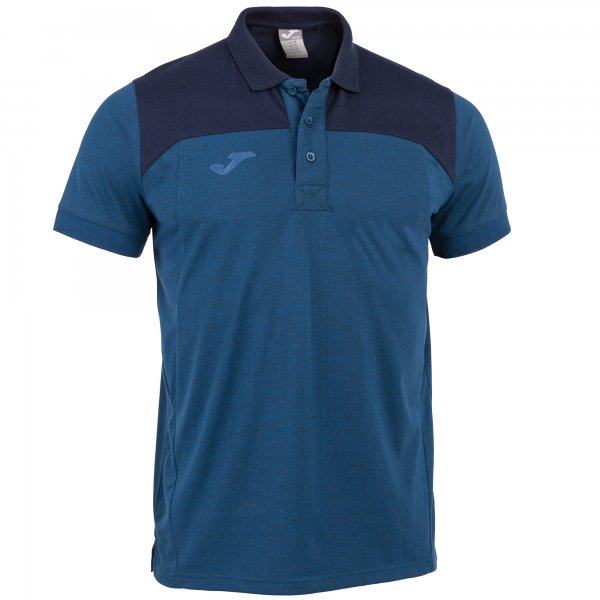 Polo shirt short-sleeve man Winner II royal blue navy blue
