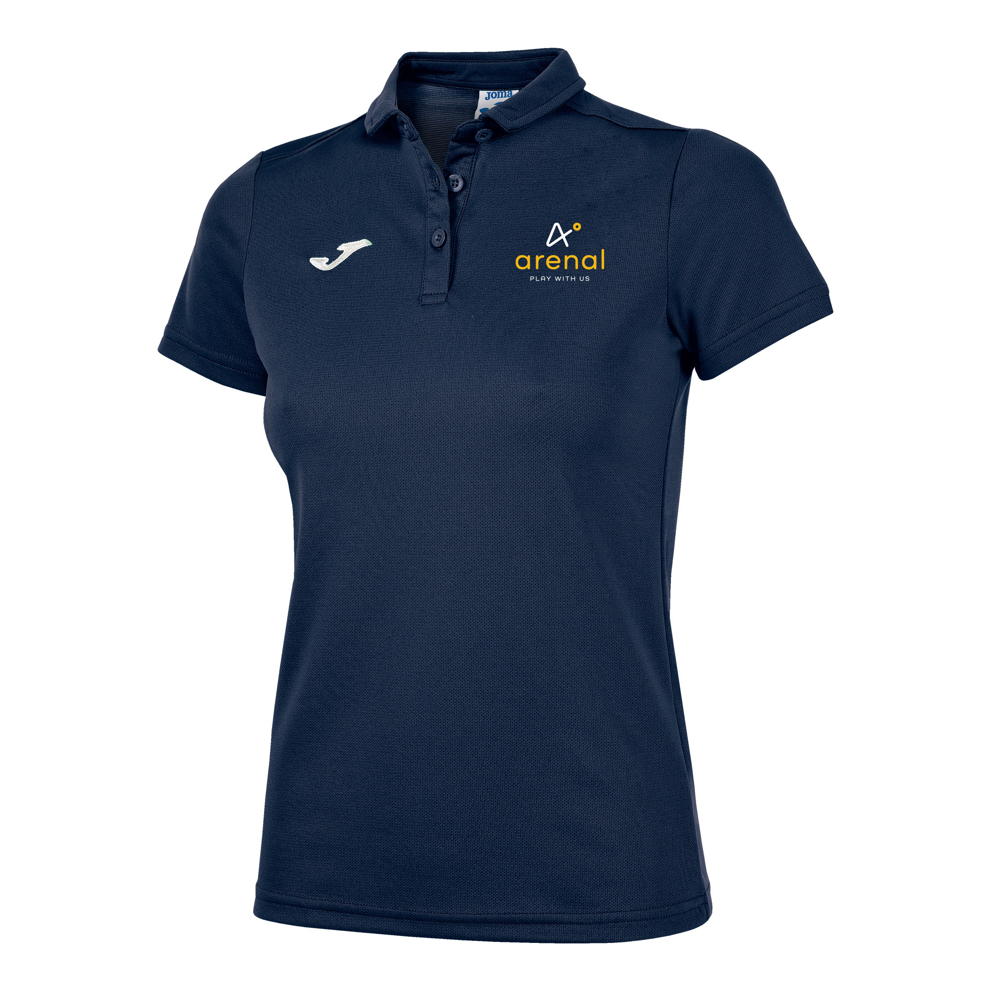 Arenal - Polo shirt short-sleeve woman Hobby navy blue