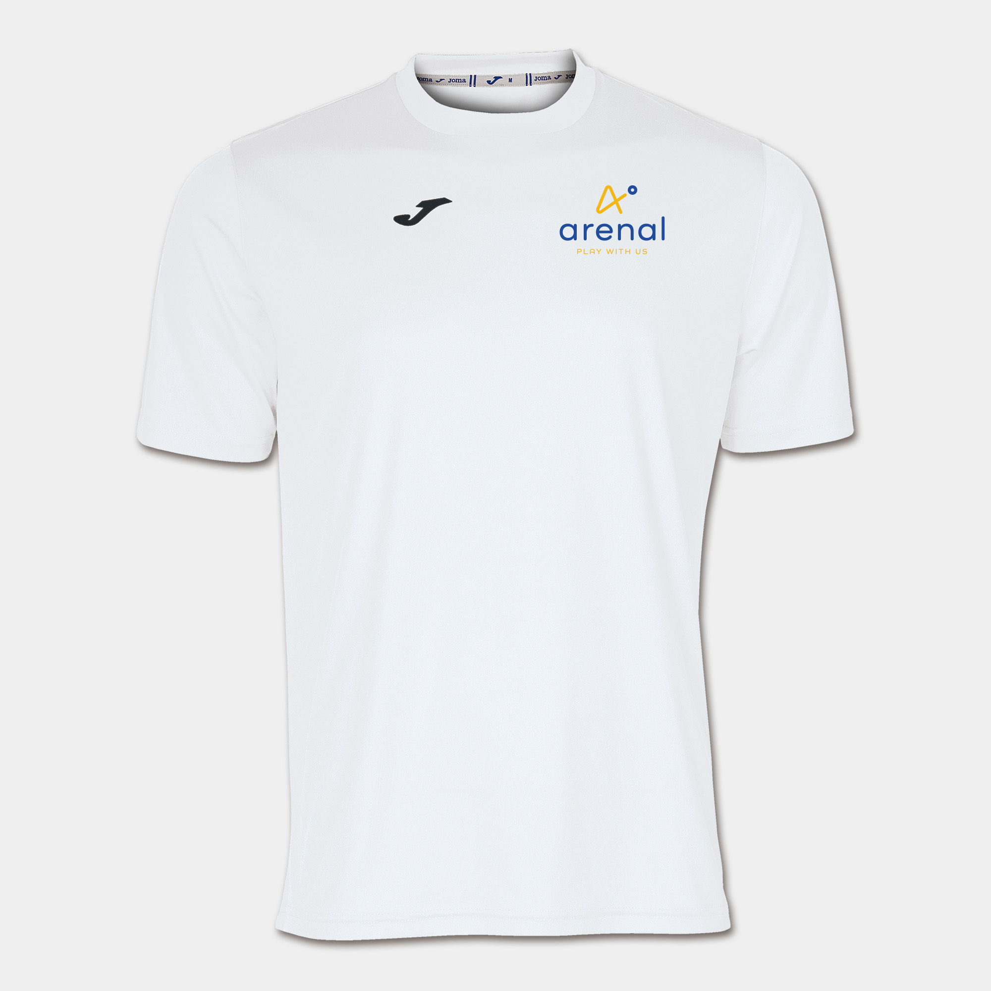 Arenal - Shirt short sleeve man Combi white