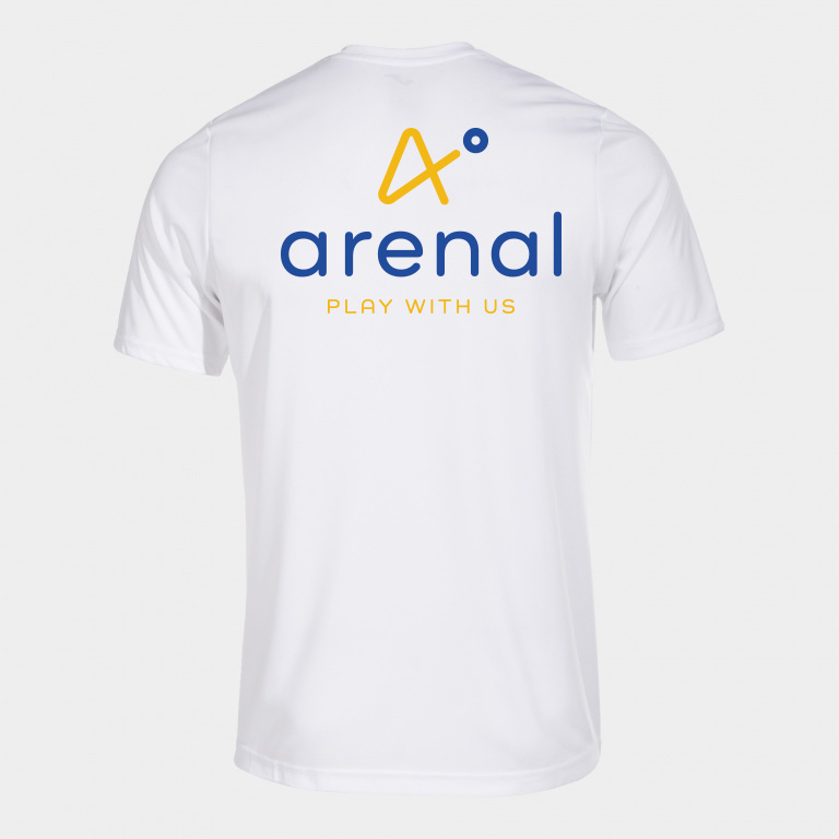 Arenal - Shirt short sleeve man Combi white