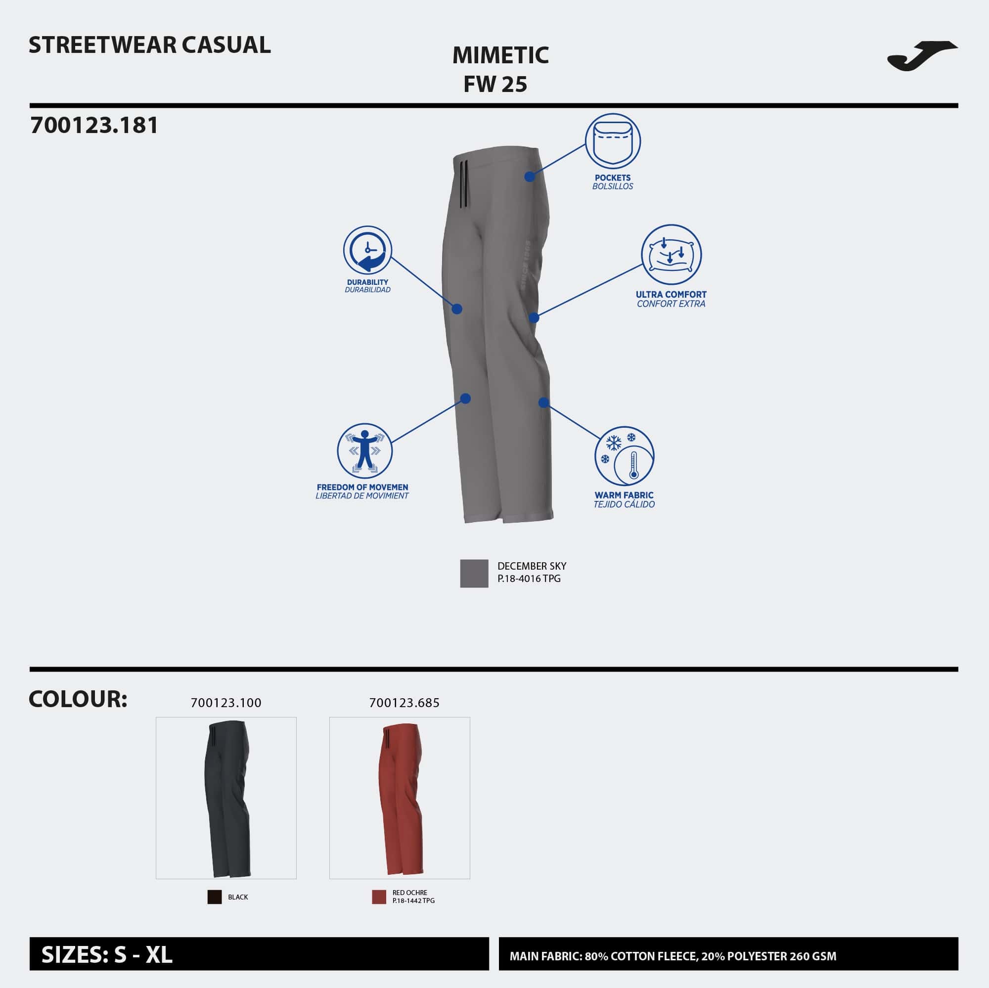 Longs pants unisex Mimetic