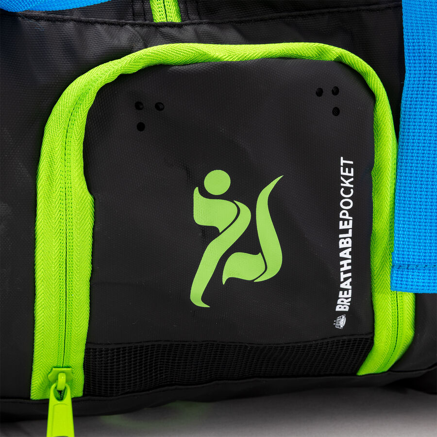 Padel racket bag Juanlu Esbrí black mx green