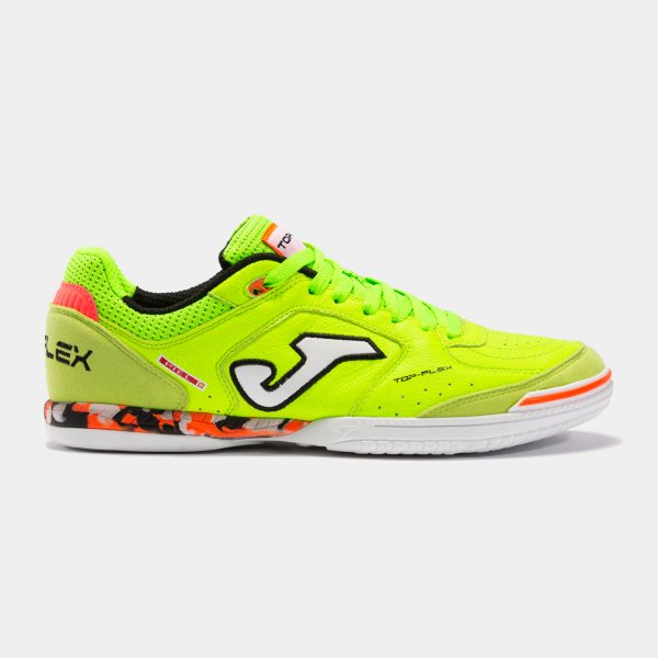 Futsal shoes Top Flex 22 indoor fluorescent green