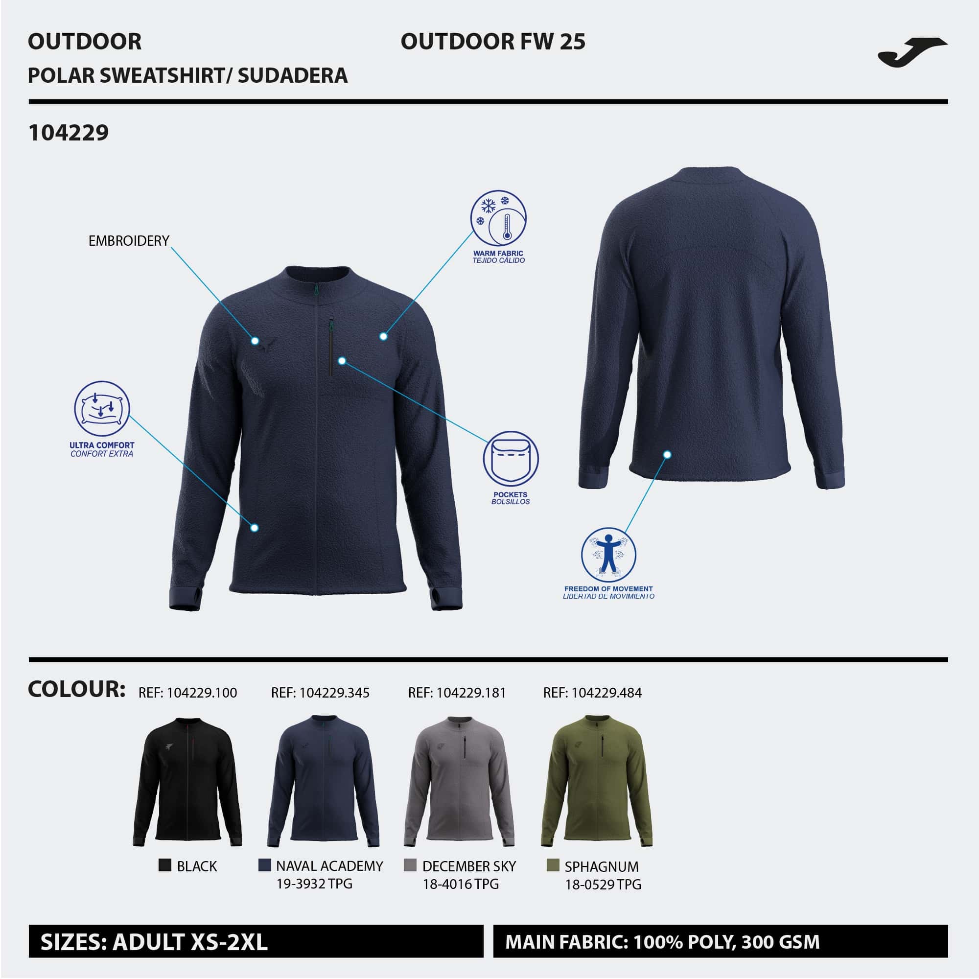Polar fleece man Explorer