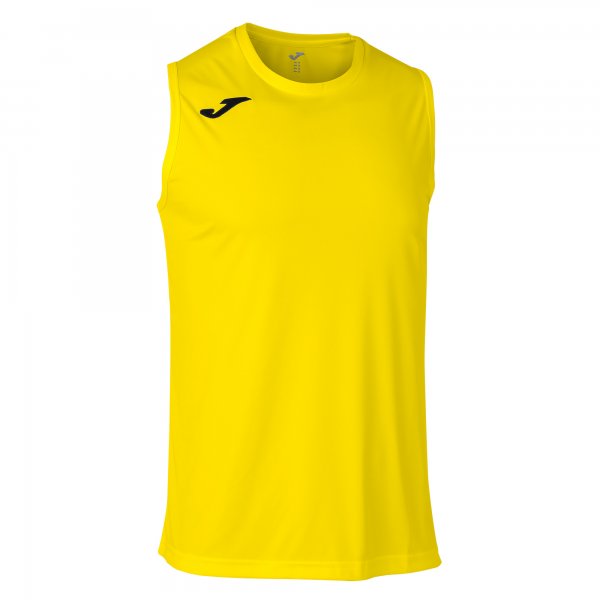 Sleeveless t-shirt man Combi Basket yellow