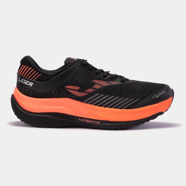 Running shoes Lider 22 man black orange