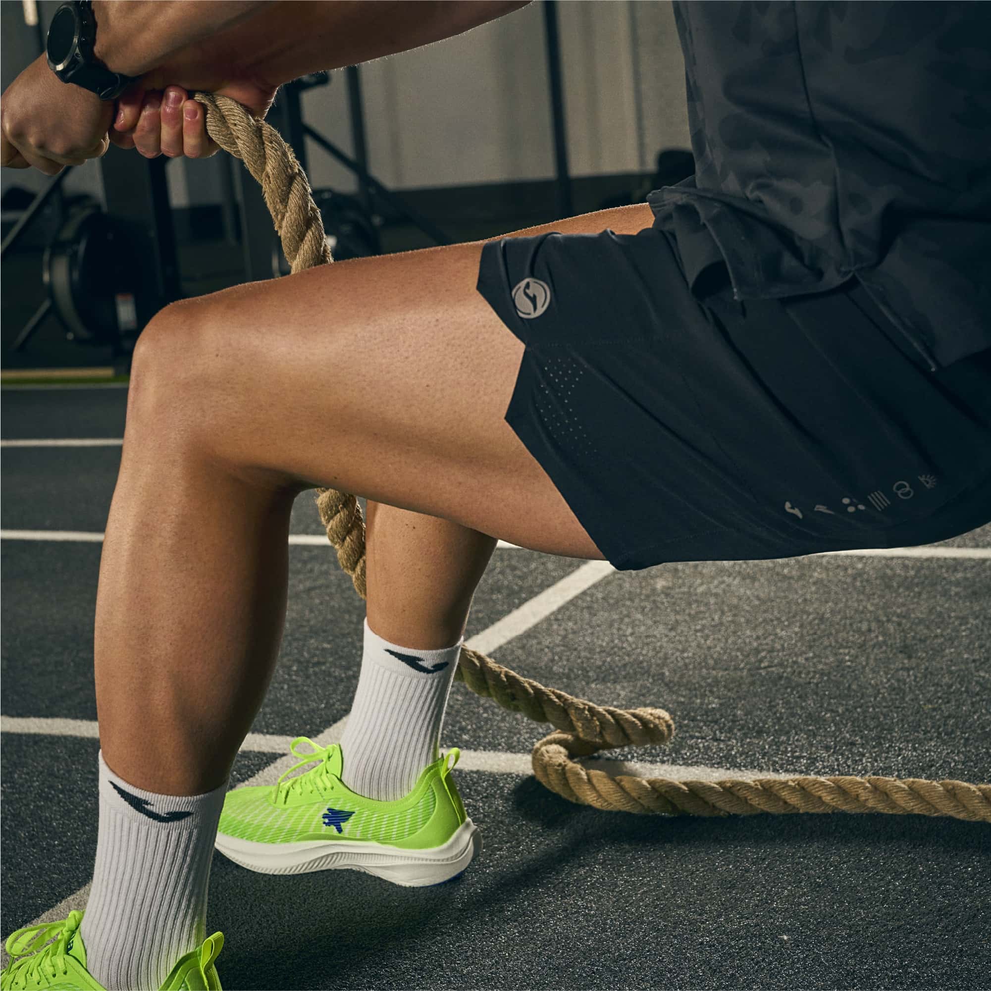 Bermuda shorts man Indoor