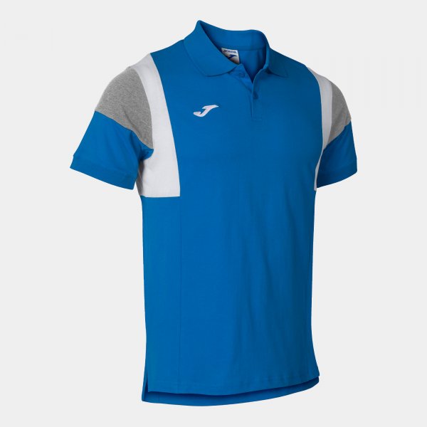 Polo shirt short-sleeve man Confort III royal blue